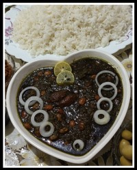 قرمه سبزی ورق بزن عزیزم