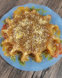 حلوای سیب گلاب