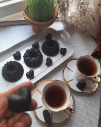 دسر چوکولاوا (قالبی)