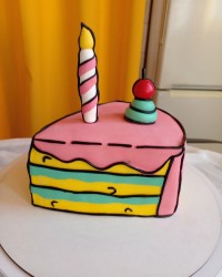 کیک کارتونی