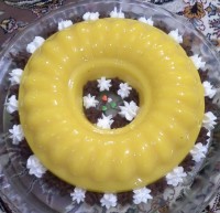 دسر پاناکوتای زعفرانی