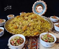 نخودپلو بامرغ