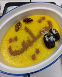 کاچی زعفرانی ورق زدنی