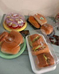 ساندویچ مرغ ورق زدنی