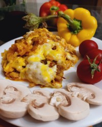 موسکا گوشت و بادمجون