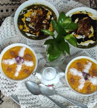 شله زرد و آش نذری