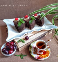 کیک شکلاتی (کافی شاپی