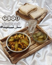 غذای ساده ولی خوشمزه (خوراک جیگر گوسفندی)کپشنو از دست نده