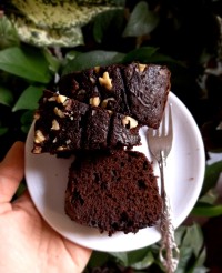 کیک کدوحلوایی شکلاتی