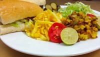 ساندویچ گوشت