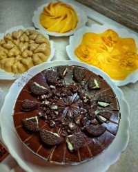 چیز کیک شکلاتی