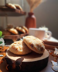 کوکی هویج کشمش گردو