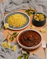 خورش قلیه مرغ