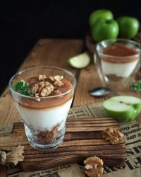 پودینگ سیب کارامل