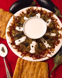 کشک بادمجان ذغالی