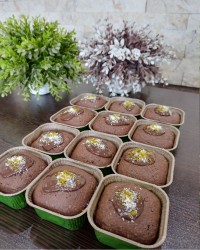 کیک نارگیلی شکلاتی