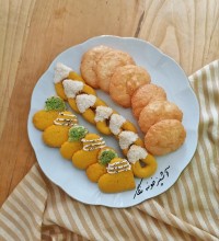 شیرینی نارگیلی بدون داغ زدن