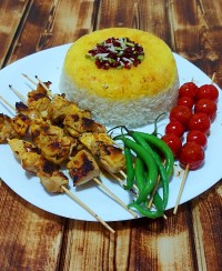 جوجه کباب تابه ایی❤️❤️