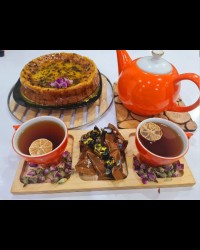 پست تقدیمی کیک سیب و خرما