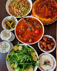 قیمه بادمجان