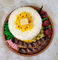 کیک چلو کباب