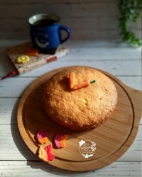 کیک هویج ساده