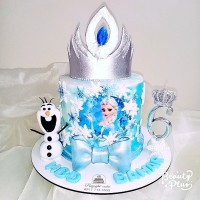 کیک دخترونه السا