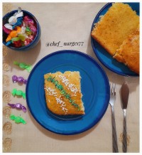 کیک شربتی شیرازی