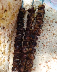 کباب دل مرغ