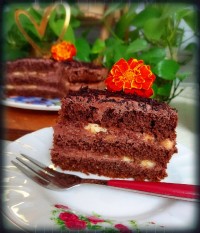 کیک شکلاتی (کافی شاپی)