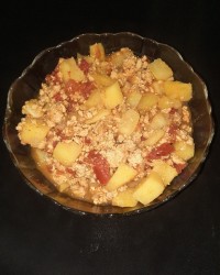 خوراک گوشت و کدو