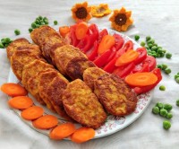 کتلت با گوشت کوبیده