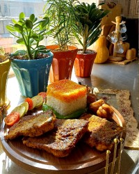 اینم ناهارمون جای دوستدارانش خالی