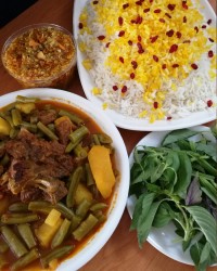 خورش لوبیا سبز