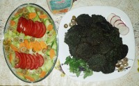 کوکو سبزی تقدیم به نگاه زیباتون