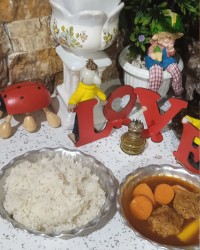 خورش گوشت قلقلی