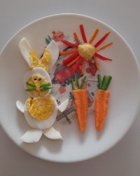 صبحانه تخم مرغ مدرسه به مناسبت روز جهانی تخم مرغ...