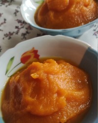 پوره کدو حلوایی