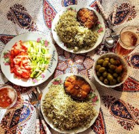 شوید پلو باماهی