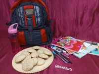 کلوچه کنجدی مدرسه ای