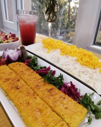 کباب تابه ای مرغ