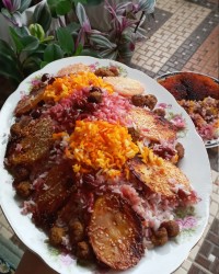 آلبالو پلو