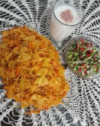 ماکارانی خوشمزه جاتون خالی عزیزان