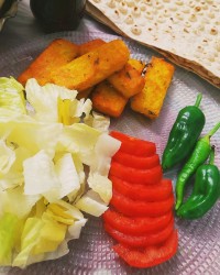 شام ساده. ولی خوشمزه