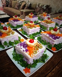 کیک مرغ تک نفره