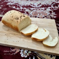 نان تست با شیر