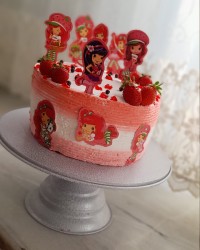 کیک تولد دخترگلم