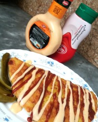 پنکیک سیب زمینی