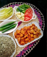 مرغ پاپکورنی