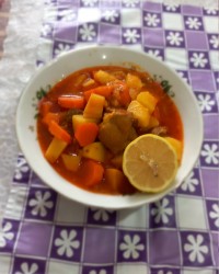 تاس کباب جاتون خالی خیلی خوشمزه بود
